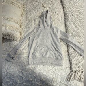 Athleta Girls Grey Hoodie with rainbow specks